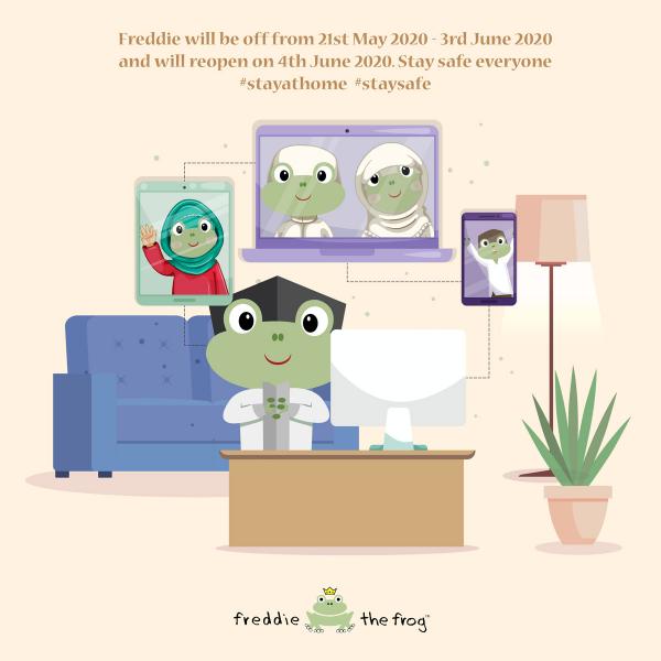 Freddie's Holiday Off | Eid Al-Fitr 1441 H