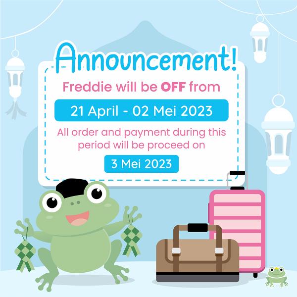 Freddie's Holiday Off | Eid Al-Fitr 1444 H