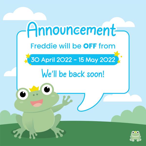 Freddie's Holiday Off | Eid Al-Fitr 1443 H